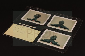 Production used Wooof maquette polaroid set