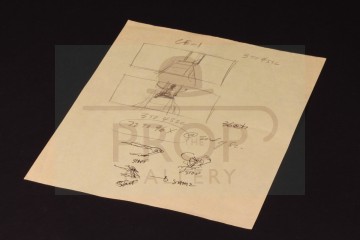 Hand drawn visual effects working storyboard