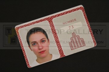 73's identification card
