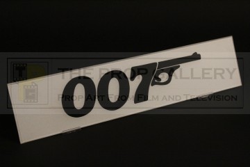 007 licence plate