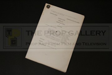 Production used script - Games