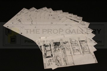 Production used storyboard sequence