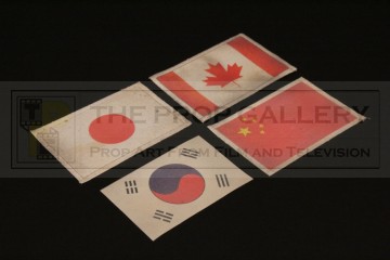 Flag costume patches