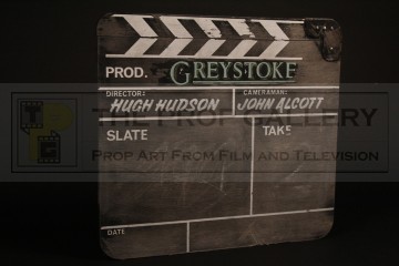 Production used clapperboard