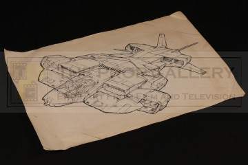 Production used concept design - Dropship