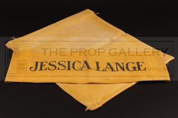 Jessica Lange (Angelique) production chair back