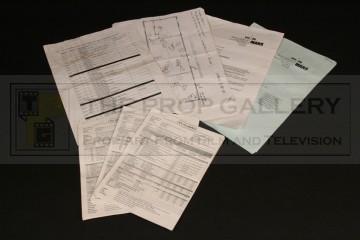 Production used paperwork collection