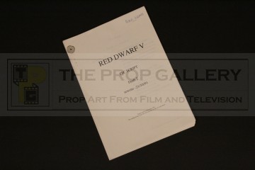 Peter Wragg personal OB script - Series V