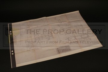 Art department blueprint - Torpedo rack