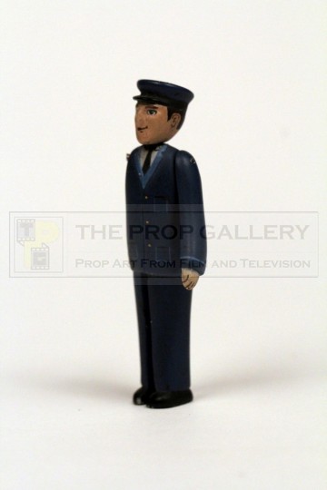 Railway worker miniature