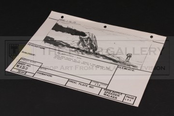 Brian Johnson personal storyboard - Walker