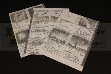Production used storyboards - War Games