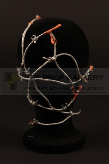 Barbie Cenobite barbed wire head appliance