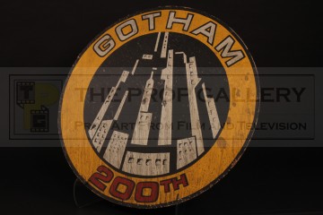 Gotham City 200th anniversary sign