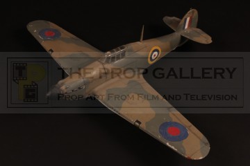 Hawker Hurricane filming miniature