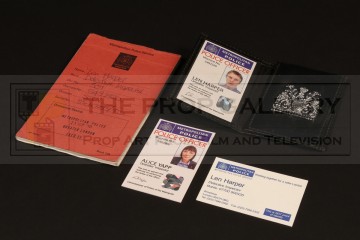 DI Len Harper (David Threlfall) identification wallet & notebook