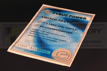 Small Cybus Power poster - Rise of the Cybermen/The Age of Steel