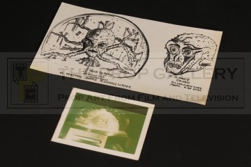 Ian Scoones hand drawn Arcturas concept artwork - The Curse of Peladon