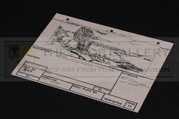 Brian Johnson personal storyboard - Troopers on Hoth
