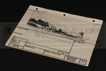 Brian Johnson personal storyboard - Walker