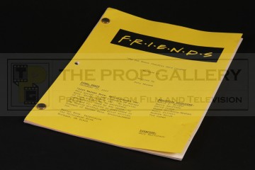Production used script - The One Where Chandler Gets Caught