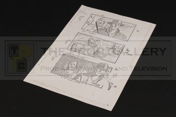 Production used storyboard - Idol