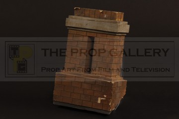 Model miniature house chimney