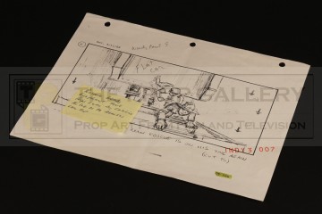 Michael Moore annotated storyboard