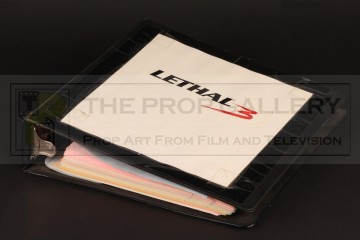 Production used script binder