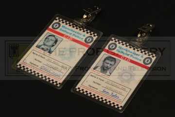 Sam Tyler (John Simm) & Gene Hunt (Philip Glenister) ID badges