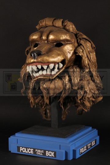 The Doctor (Tom Baker) masque lion headdress - The Masque of Mandragora