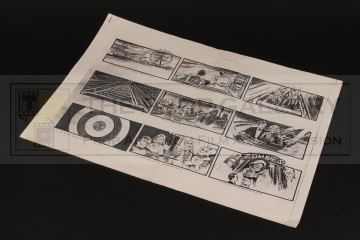Production used storyboard sequence - Vienna