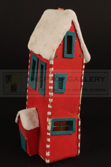 Christmas Town house miniature