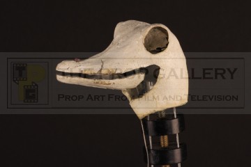 Ostrich puppet head