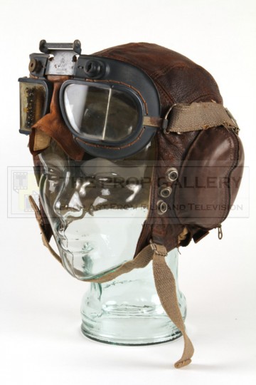 Colin Harvey (Christopher Plummer) flying helmet & goggles