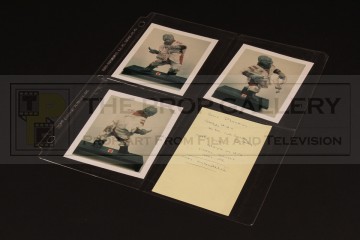 Production used Pote Snitkin maquette polaroid set