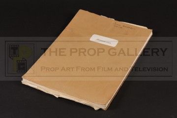 Production used script & call sheet - Operation Susie
