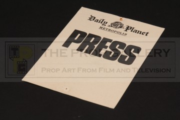 Daily Planet press pass