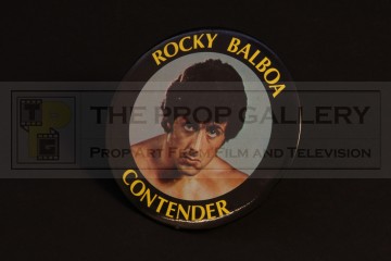 Rocky Balboa (Sylvester Stallone) supporter badge