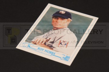 Roy Hobbs (Robert Redford) baseball card