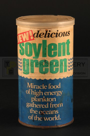 Promotional Soylent Green can