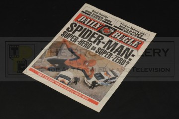 Daily Bugle Spider-Man newspaper cover