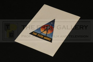 Early Ralph McQuarrie production logo sticker