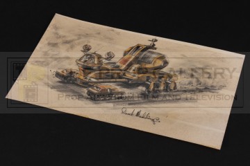 Derek Meddings Thunderbird 6 concept design artwork