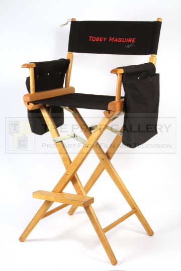 Production used directors chair - Eric Heffron & Tobey Maguire