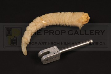 Goat puppet horn and armature section