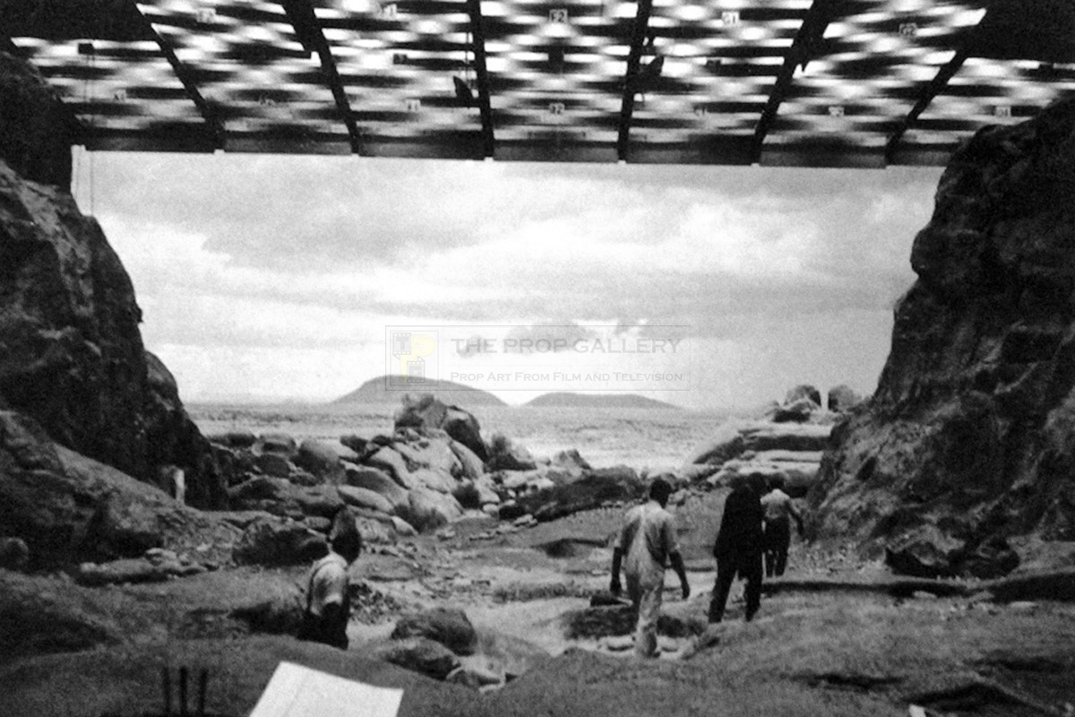 The Prop Gallery | Dawn of Man sequence front projection transparency