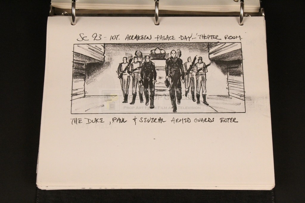 The Prop Gallery Storyboard binder