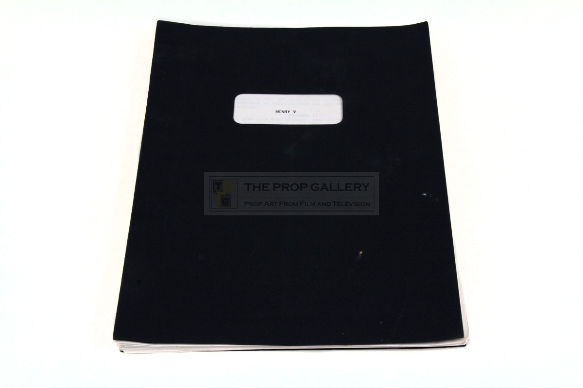 The Prop Gallery | Production used script
