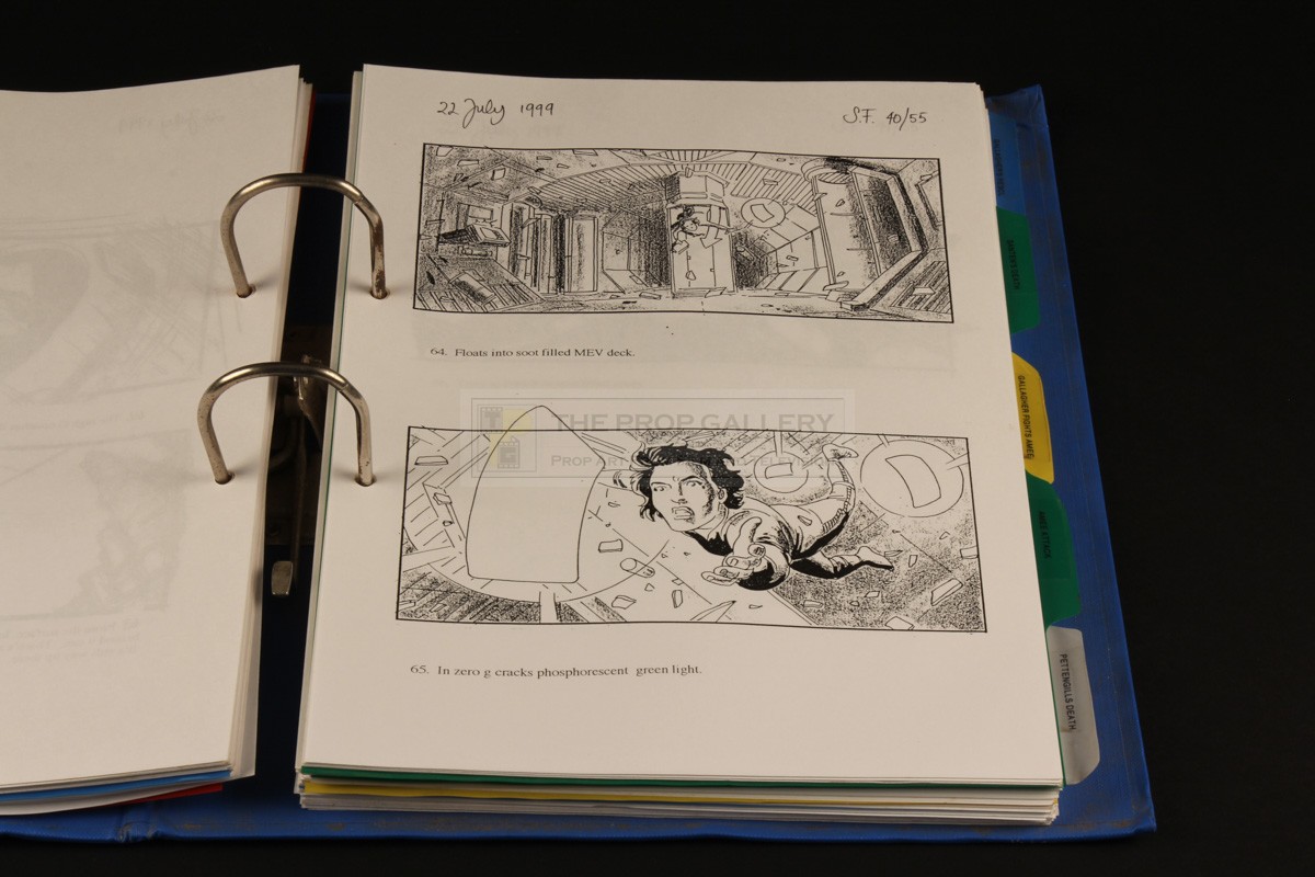The Prop Gallery Storyboard binder